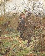 Frederick Walker,ARA,RWS Spring (mk46) oil painting artist